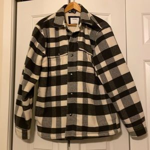 Old Navy wool and polyester shirt jacket